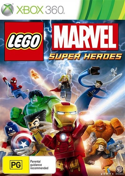 Warner Bros Lego Marvel Super Heroes Refurbished Xbox 360 Game